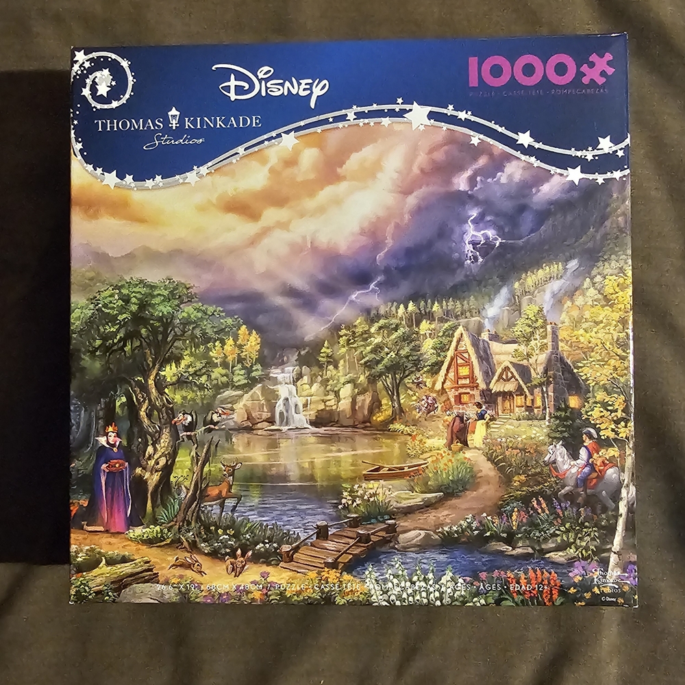 Disney Thomas Kinkade Enchanted Cottage Puzzle - 1000 Pieces